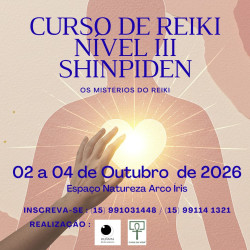 CURSO DE REIKI NIVEL III - SHINPIDEN
