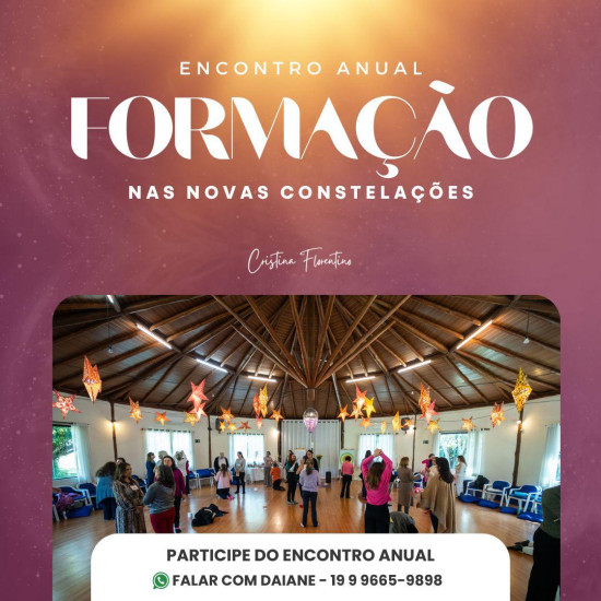 FORMAÇÃO FASE 2 - nas Novas Constelações Em Grupo - CRISTINA FLORENTINO FORMAÇÃO FASE 2 - nas Novas Constelações Em Grupo - CRISTINA FLORENTINO
