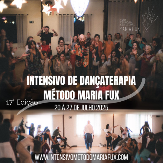 INTENSIVO DE DANÇATERAPIA - MÉTODO MARIA FUX INTENSIVO DE DANÇATERAPIA - MÉTODO MARIA FUX
