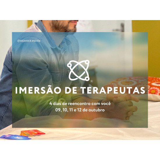 IMERSÃO DE TERAPEUTAS
